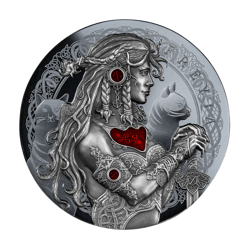 Freyja, 5 dolarów, Seria: Boginie Miłości