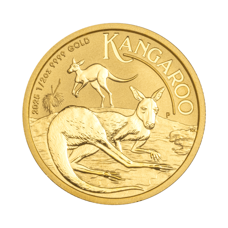 Australijski Kangur 1/2 oz – Złota moneta bulionowa